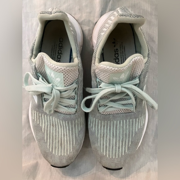 adidas Light Green Athletic Shoes - Picture 6 of 10